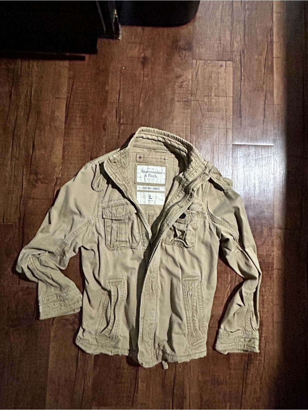 Abercrombie & Fitch Khaki Utility Field Jacket